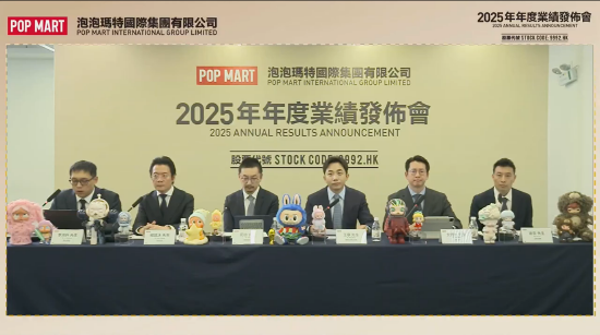 泡泡玛特王宁:2026年努力做到不低于20%的增长速度